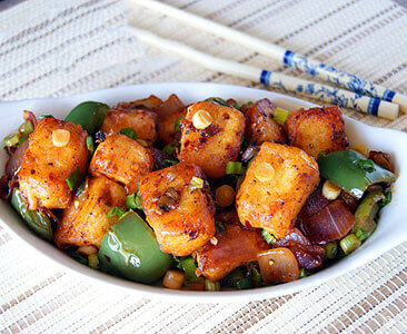 Chilli Paneer Dry